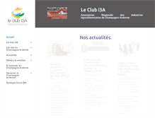 Tablet Screenshot of clubi3a.com